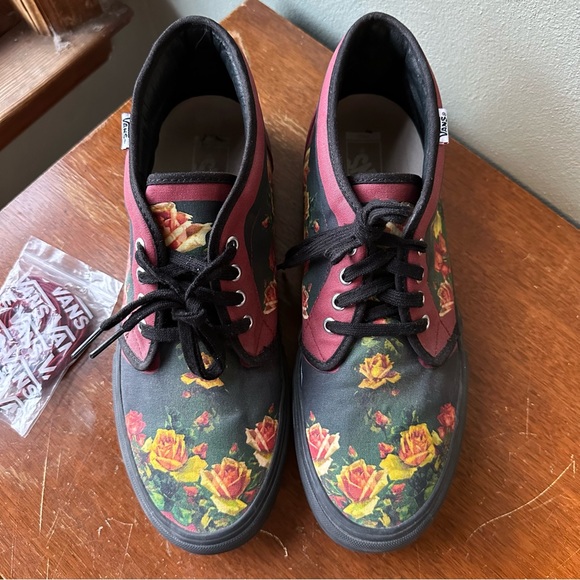 VANS X SUPREME X JEAN PAUL GAULTIER collab Chukka Pro Sneaker Men's 12 red black - Picture 13 of 13